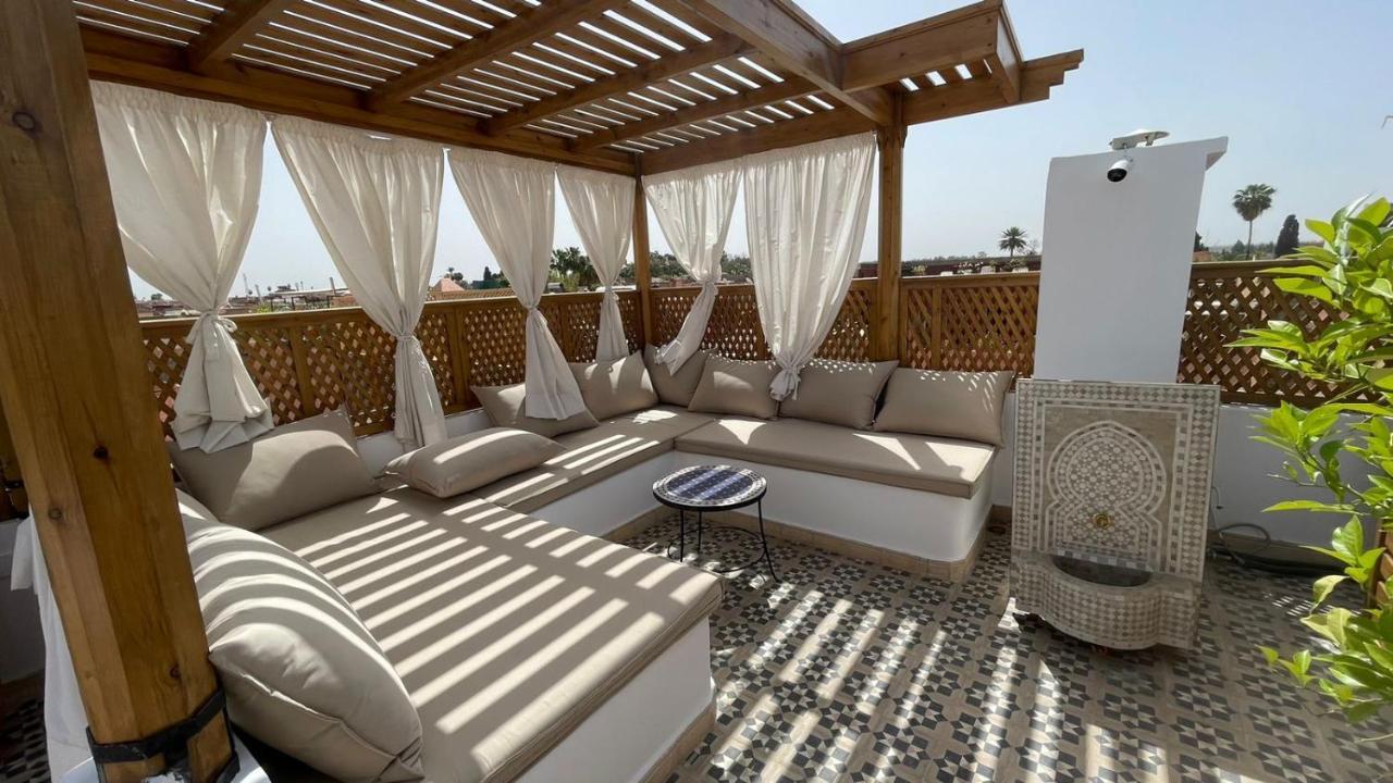 Riad Luxe Location Le Grizzly マラケシュ エクステリア 写真