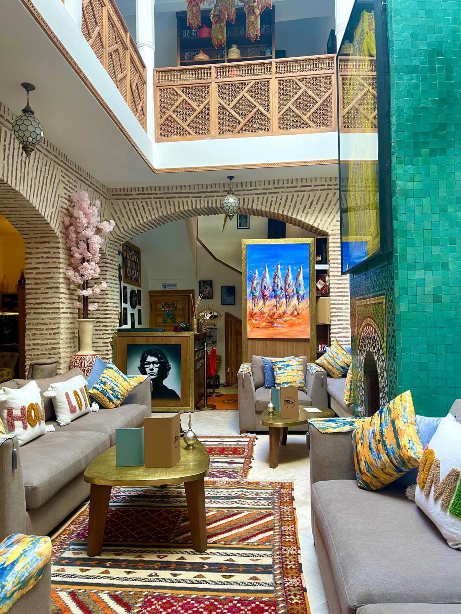 Riad Luxe Location Le Grizzly マラケシュ エクステリア 写真