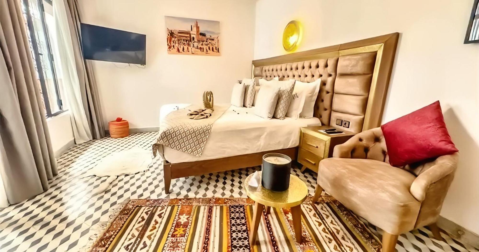 Riad Luxe Location Le Grizzly マラケシュ エクステリア 写真