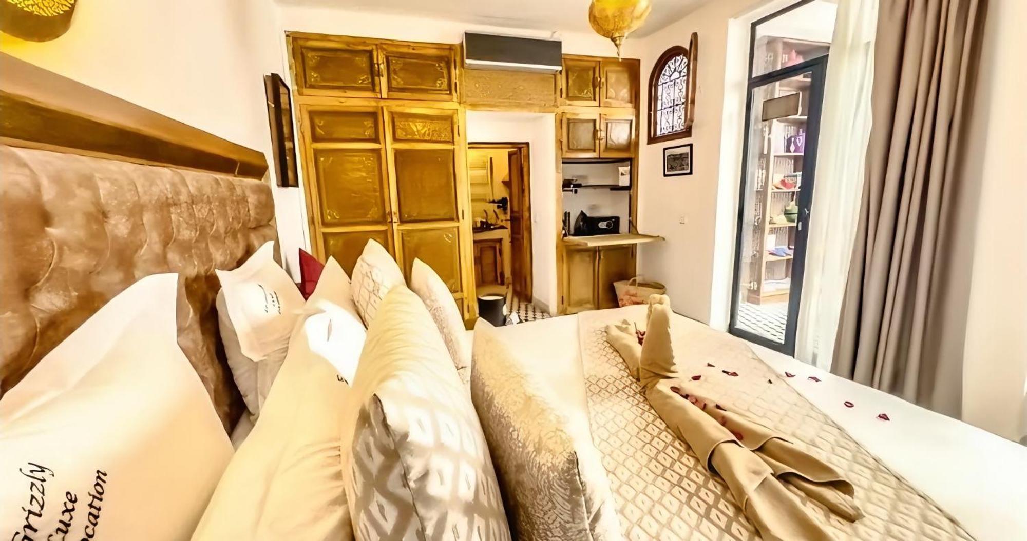 Riad Luxe Location Le Grizzly マラケシュ エクステリア 写真